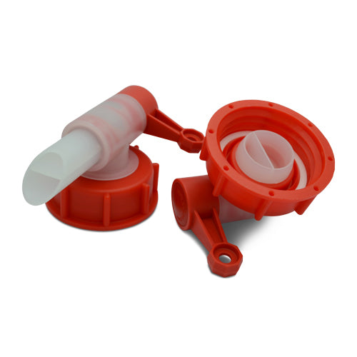 Robinet DIN51 Rouge | Fermeture jerrican