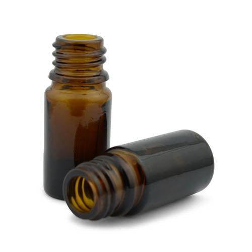 5ml Dropper bottle amber glass DIN18