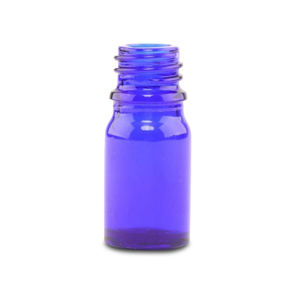 5ml Druppelfles blauw glas DIN18