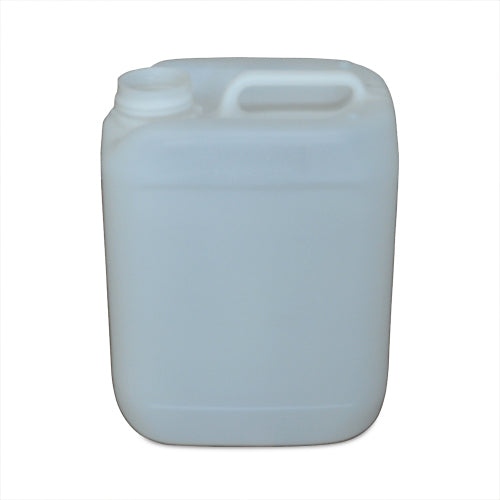 Jerrycan Plastic Natural 5 Liter | With Black Screw Cap