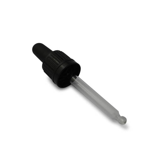 Pipetten 60mm Zwart | Doos 3000 stuks | Voor 10 ml Druppelflesje